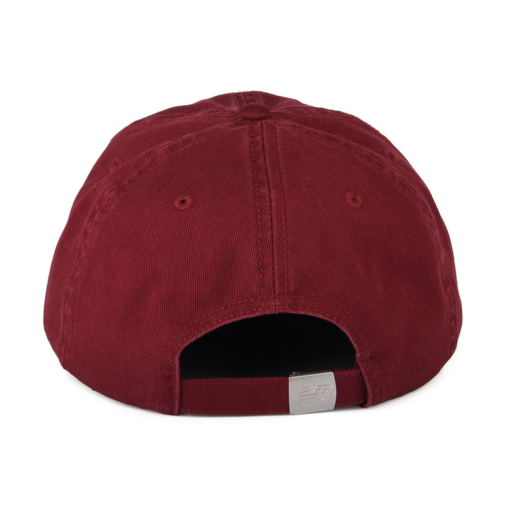 New Balance Classic NB Curved Brim Baseball Cap - Dunkelrot