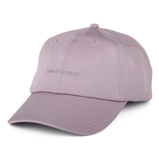 New Balance NB Linear Logo Baseball Cap - Verstaubtes Mauve