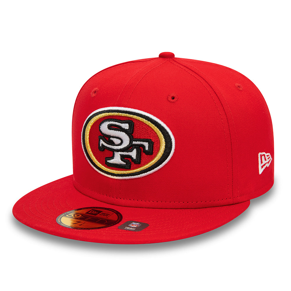 New Era 59FIFTY San Francisco 49ers Cap - On Field - Rot – Hüte und Mützen