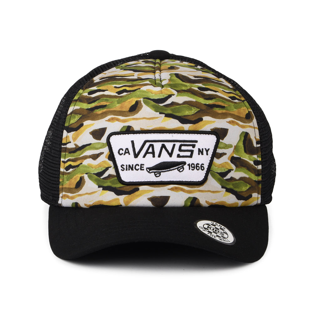 Vans Kinder Full Patch II Trucker Cap - Tarnfarben