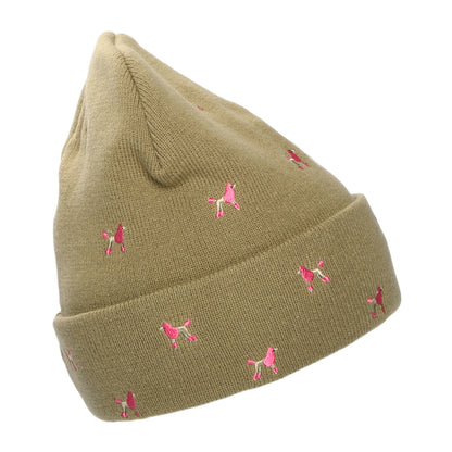 Barts Vinson Cuffed Beanie Mütze Pudel - Sand