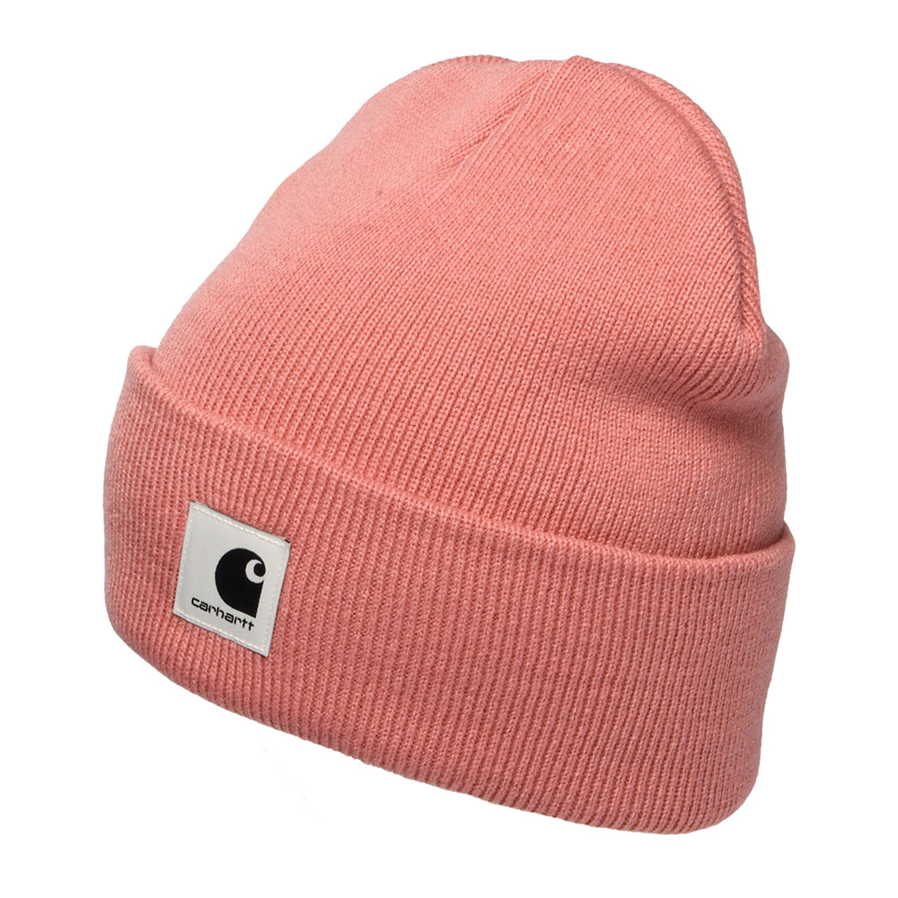 Carhartt WIP Ashley Cuffed Beanie Mütze - Altrosa