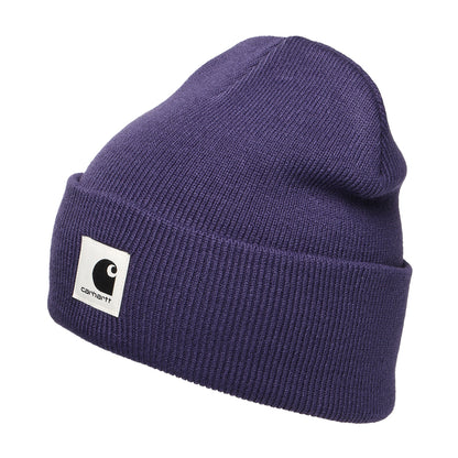 Carhartt WIP Ashley Cuffed Beanie Mütze - Lila