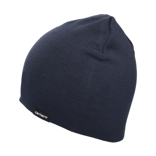 Carhartt WIP Scripter Beanie Mütze - Marineblau