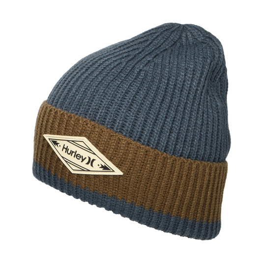 Hurley Paragon Beanie Mütze - Blau-Braun