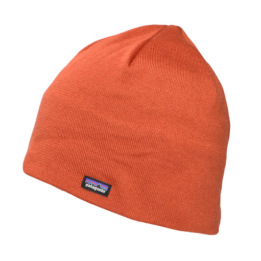 Patagonia Recycled Beanie Mütze - Rostrot