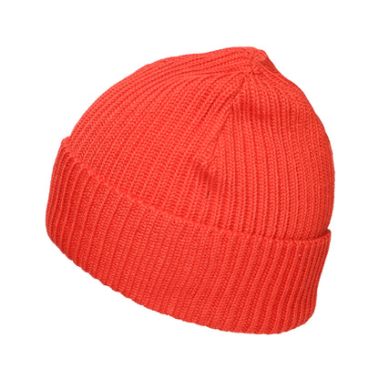 Patagonia Fishermans gerollt Beanie Mütze - Feuerrot