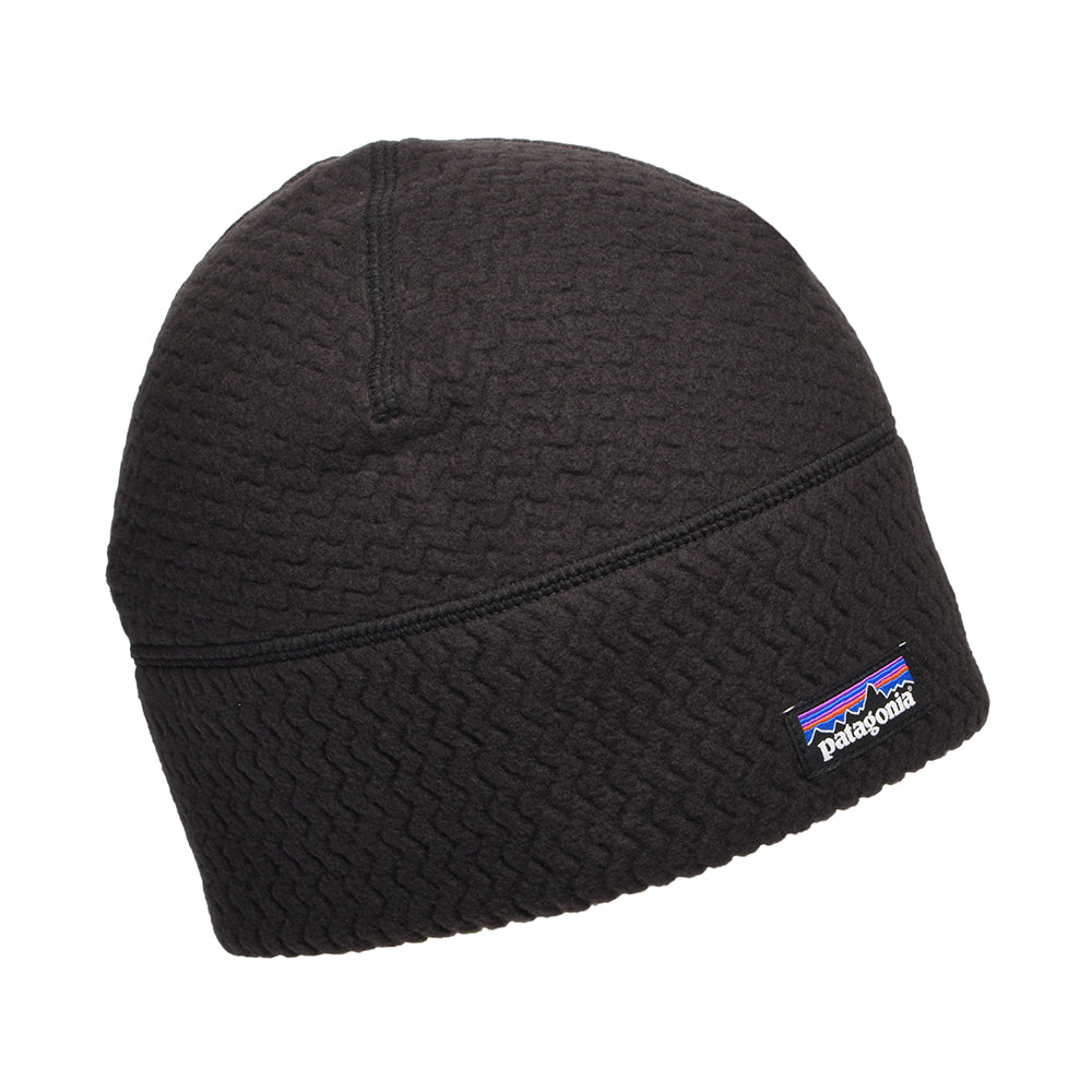 Patagonia R1 Air Fleece Beanie Mütze Jacquard - Schwarz