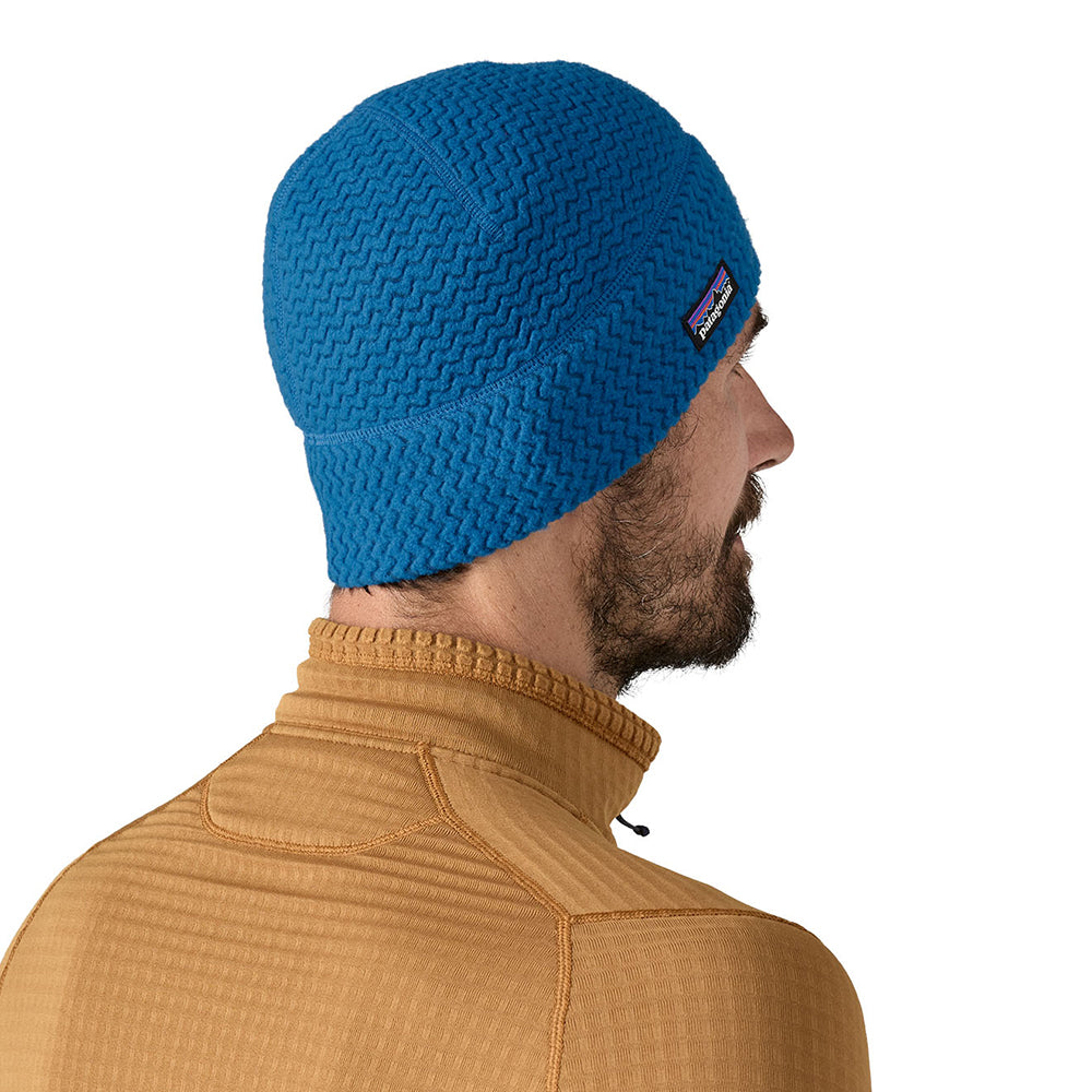 Patagonia R1 Air Fleece Beanie Mütze Jacquard - Blau