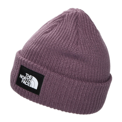 The North Face Salty gefütterte Beanie Mütze - Dunkles Mauve