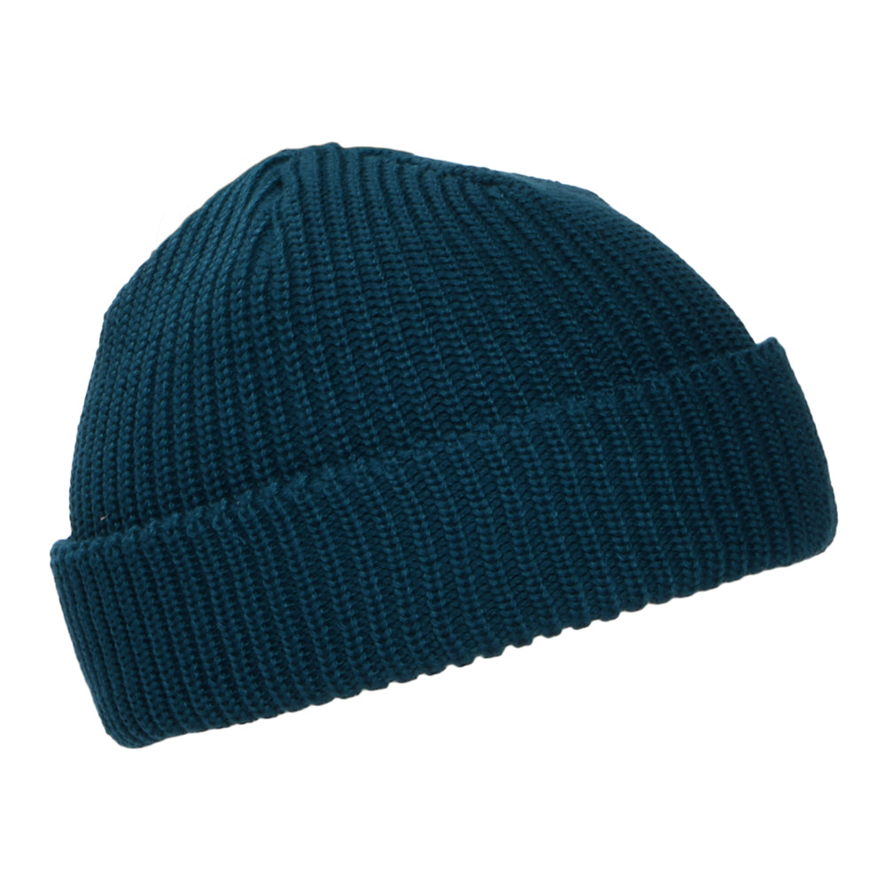 The North Face TNF Recycled Fisherman Beanie Mütze - Petrol