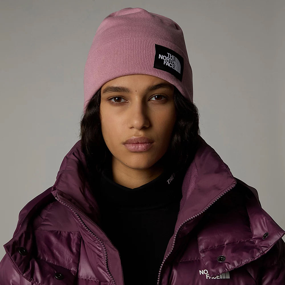 The North Face Dock Worker Beanie Mütze Recycled - Mauve