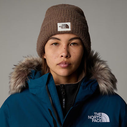 The North Face Salty Bae Recycled Beanie Mütze - Rauchbraun