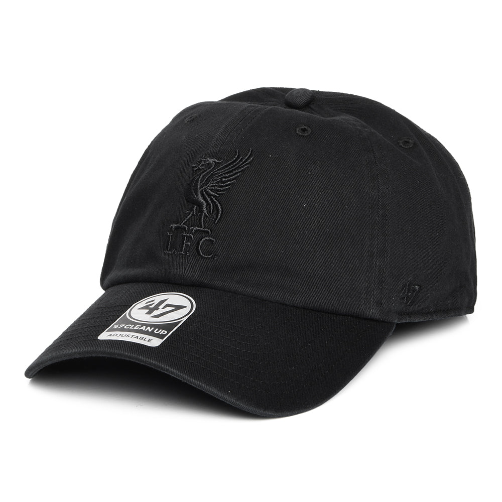 47 Brand Liverpool FC Baseball Cap - Clean Up - Schwarz