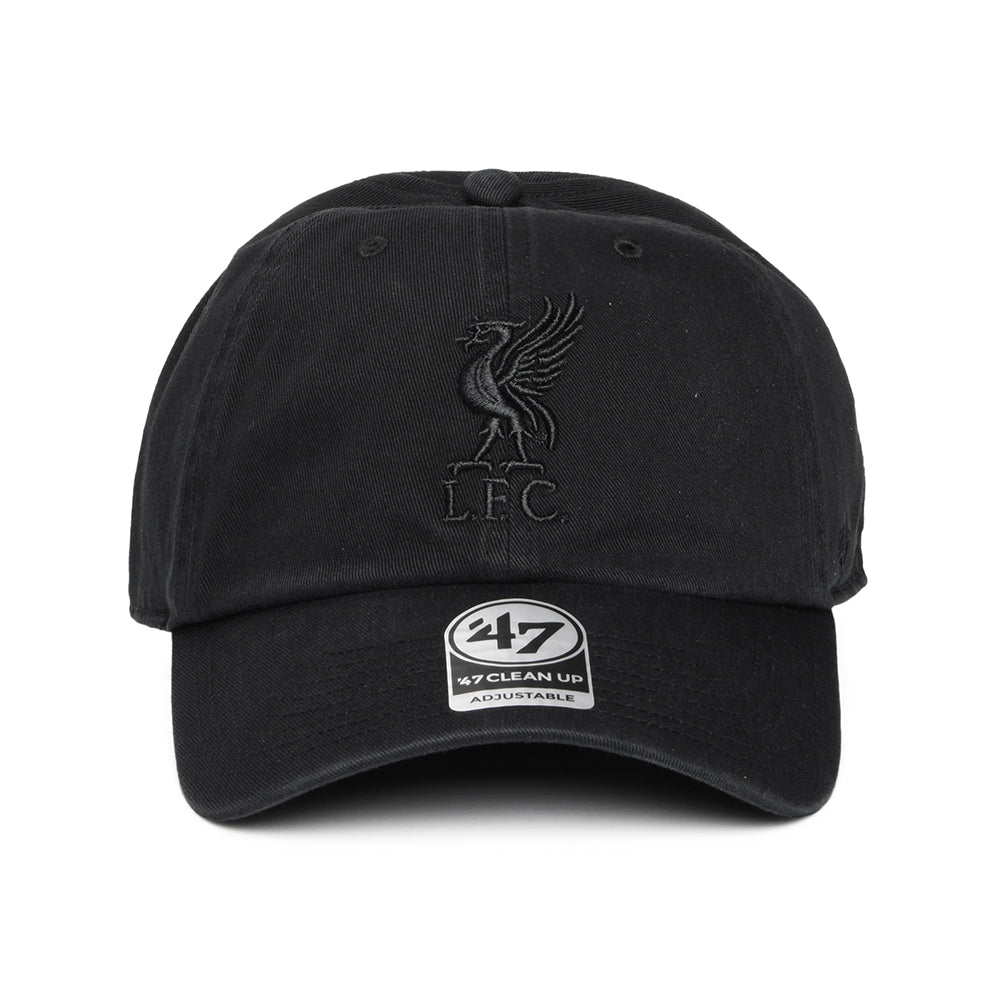 47 Brand Liverpool FC Baseball Cap - Clean Up - Schwarz