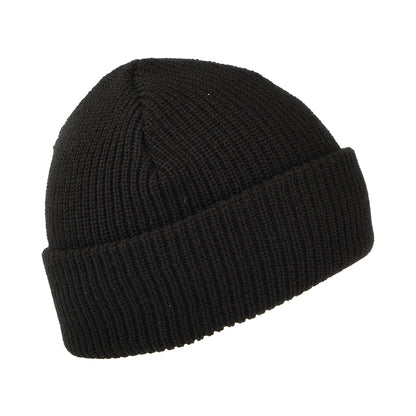 New Balance Fisherman Beanie Mütze im Rippenstrick - Schwarz