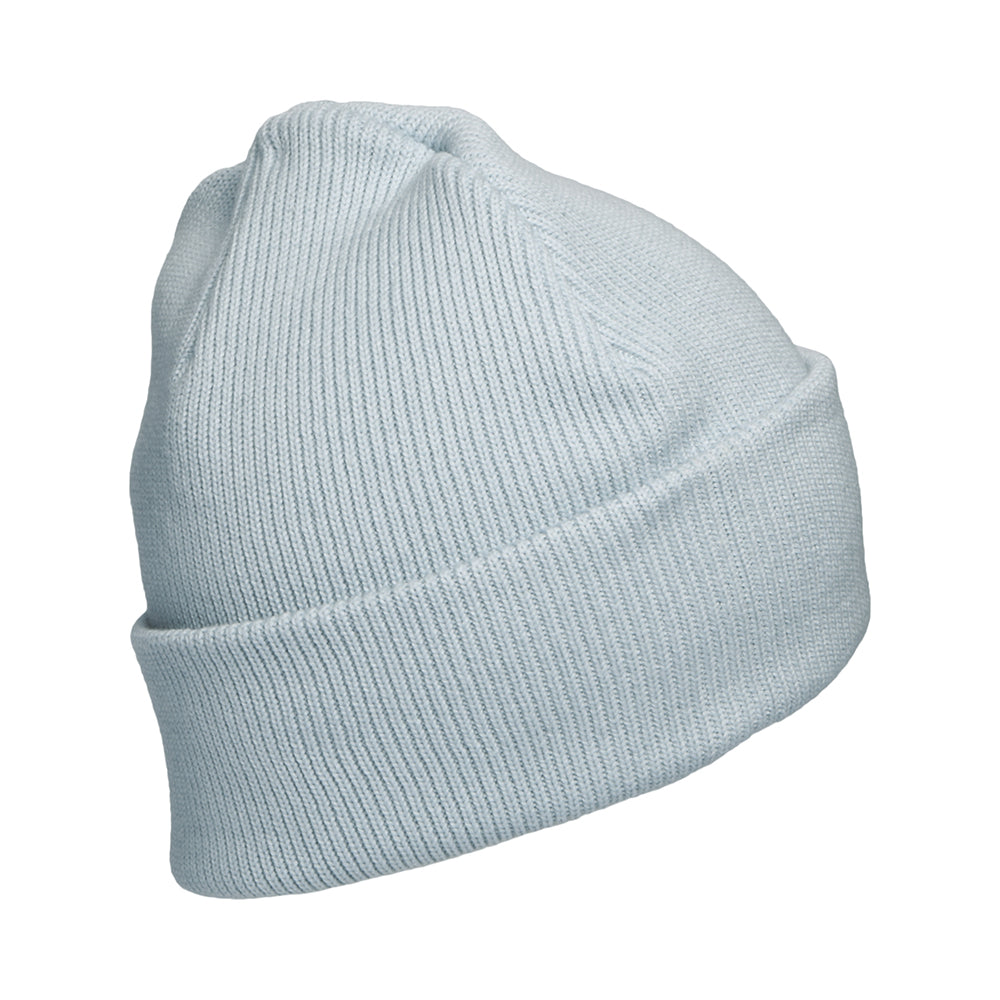 Levi's Backpatch Beanie Mütze aus Baumwolle - Hellblau