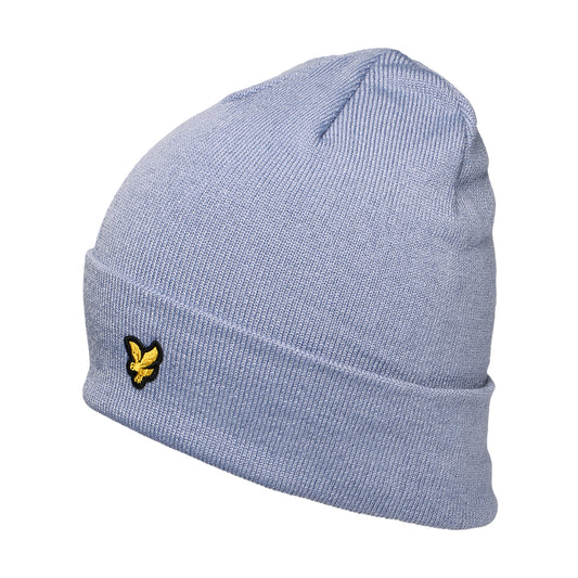 Lyle & Scott Basic Beanie Mütze - Rauchblau