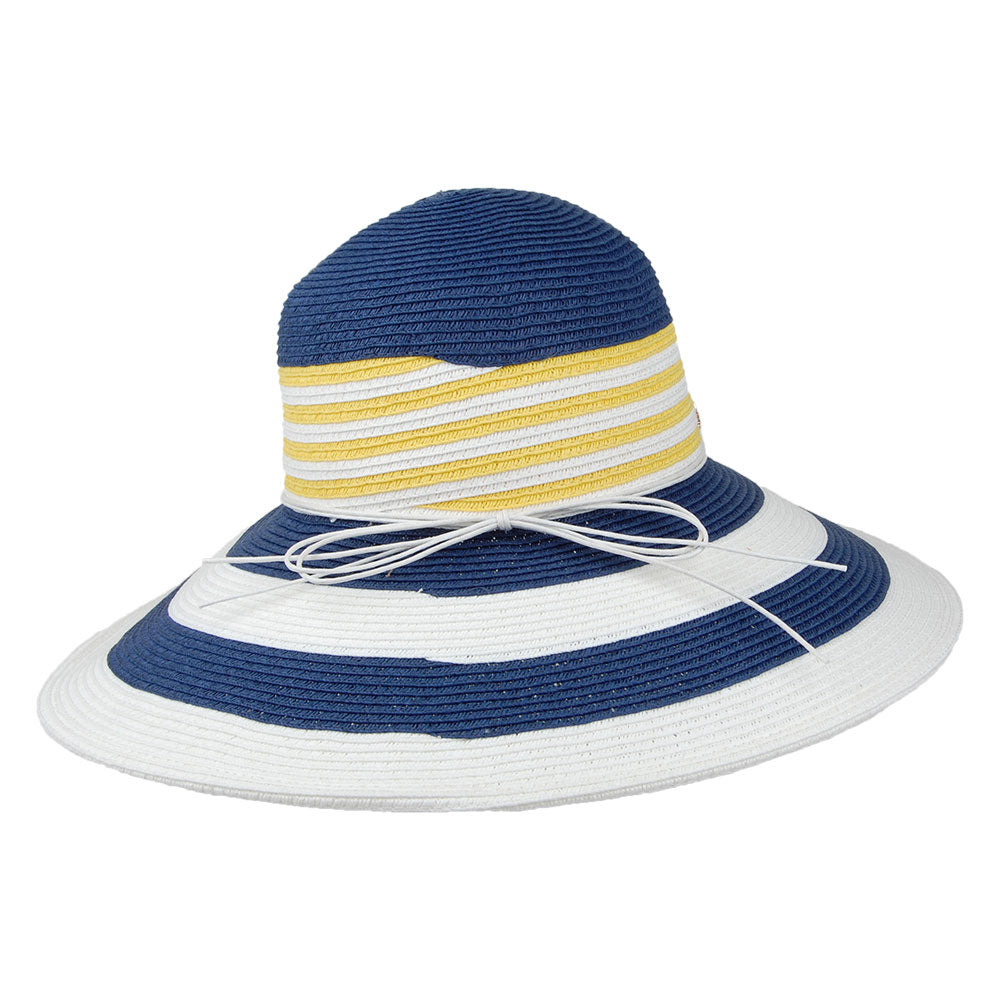 Cappelli Ahina Lampenschirm Sonnenhut - Marineblau-Multi