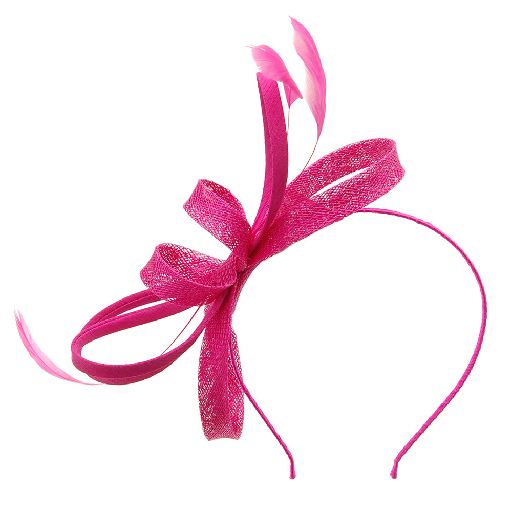 Jane Anne Designs Julie Fascinator - Fuchsie