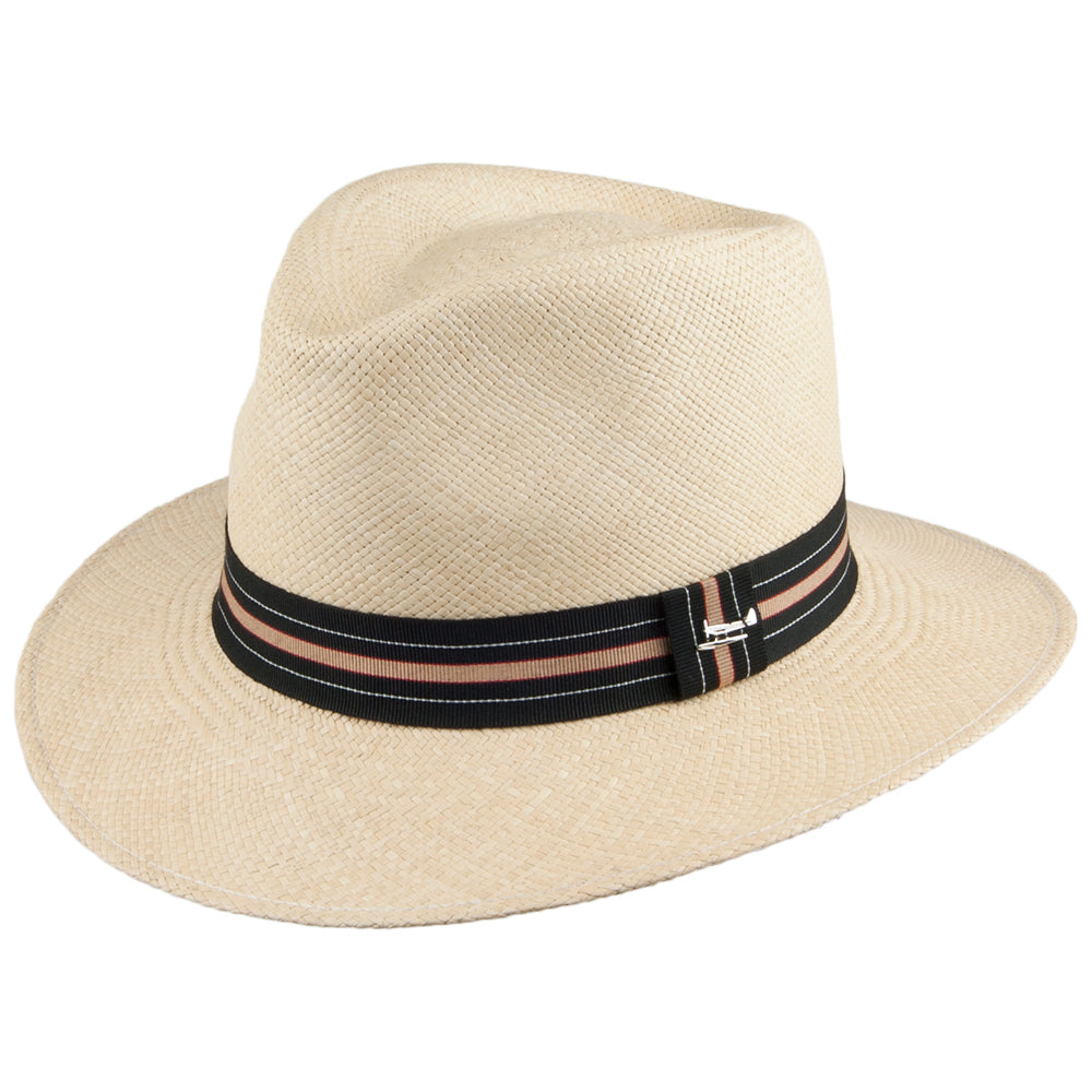 Whitely Hut Portofina Panama Fedora - Natur