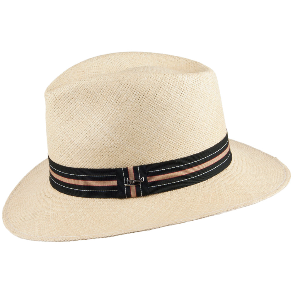 Whitely Hut Portofina Panama Fedora - Natur