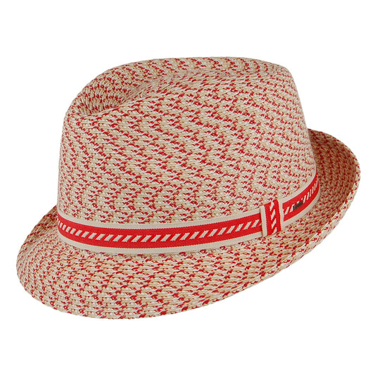 Bailey Mannes Trilby Hut - Rot-Natur