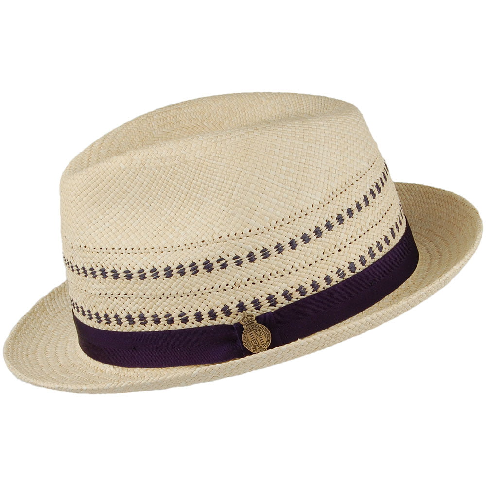 Christys Porto Panama Trilby Hut - Natur