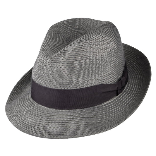 Bailey Craig Special Fedora Hut - Grau