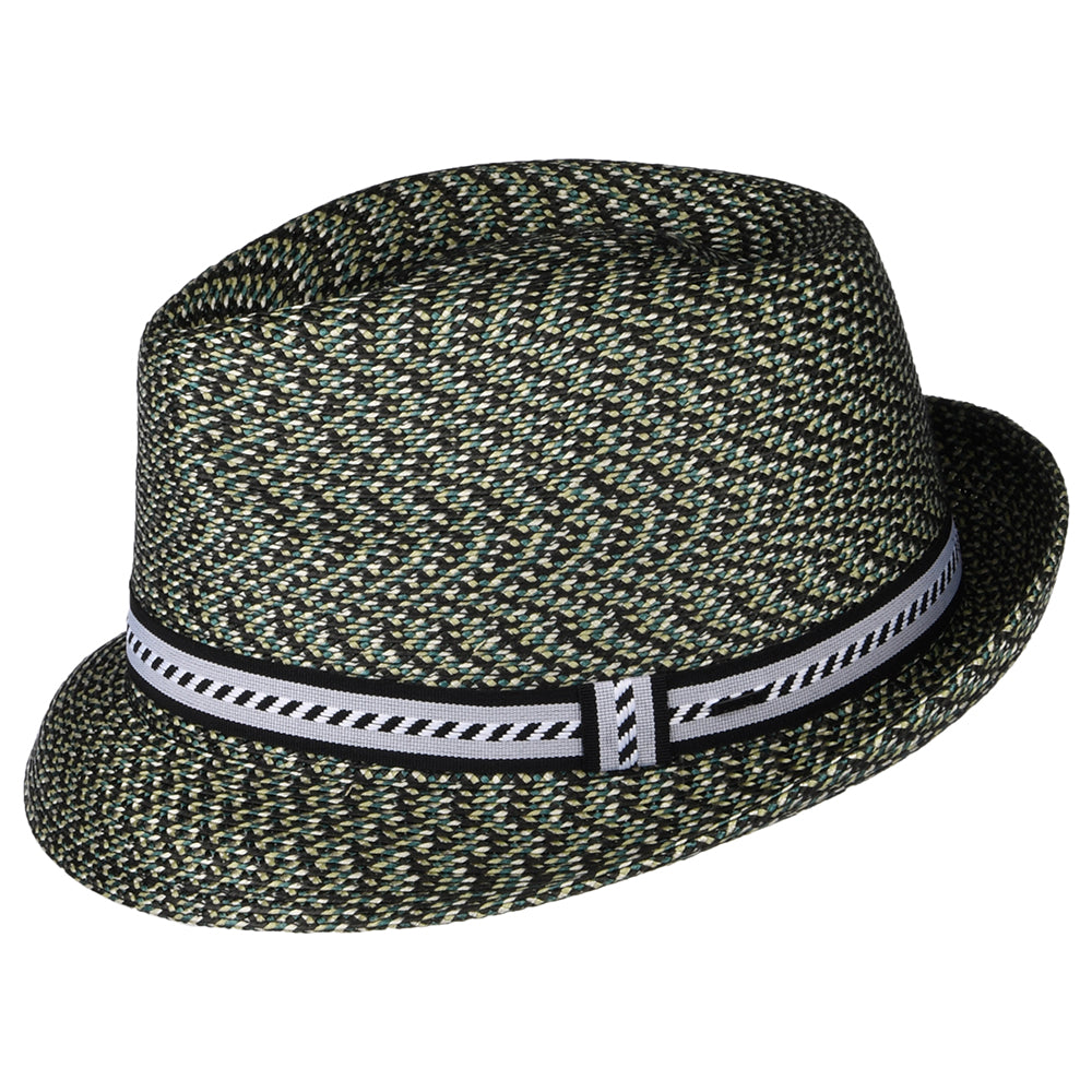 Bailey Mannes Trilby Hut - Schwarz-Grün