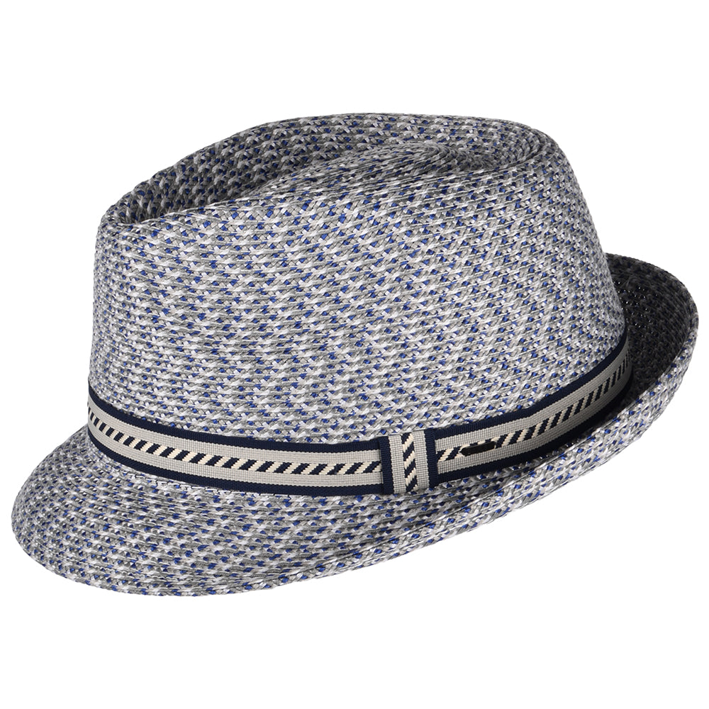 Bailey Mannes Trilby Hut - Marineblau-Creme