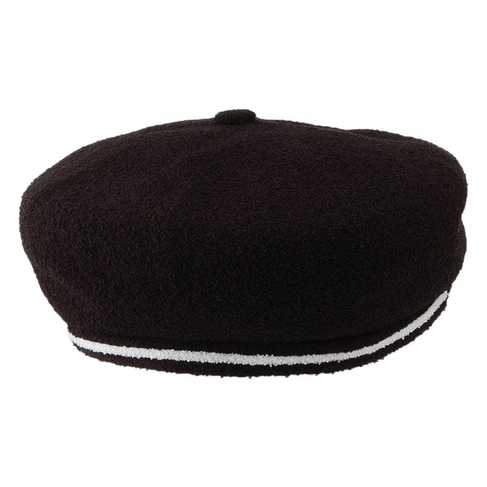 Kangol 2-Tone Bermuda Jax Baskenmütze - Schwarz