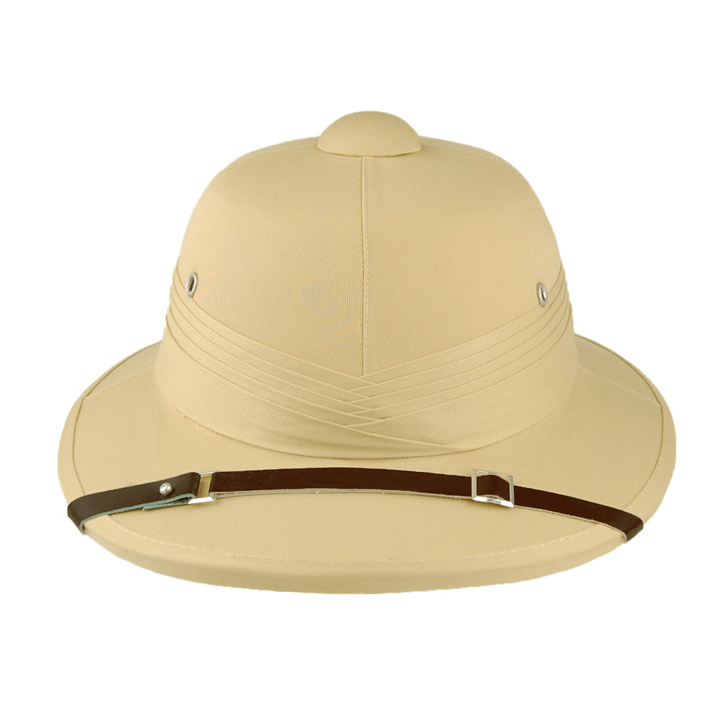 Village Hats Indischer Tropenhelm - Khaki