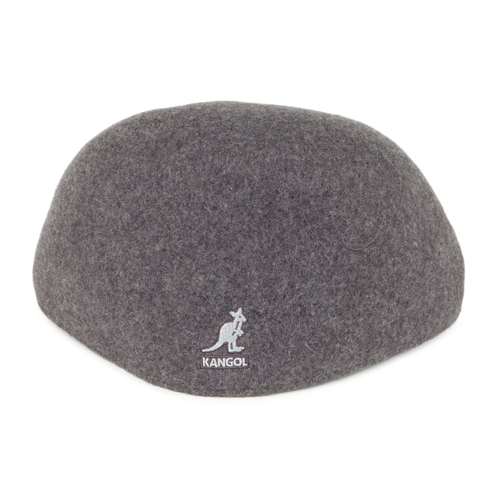 Kangol Seamless Wool 507 Schiebermütze - Dunkler Flannel