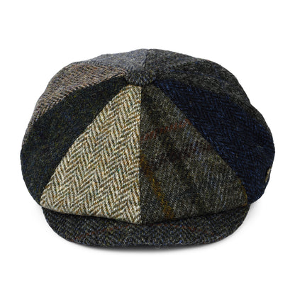 Failsworth Classic Lewis HARRIS TWEED Ballonmütze - Mehrfarbig