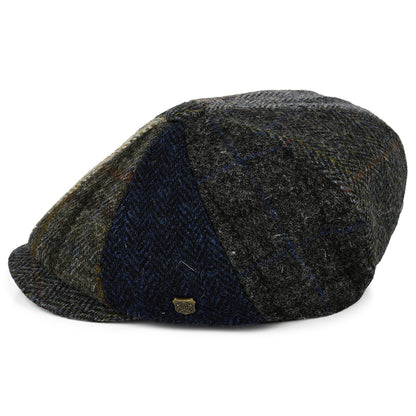 Failsworth Classic Lewis HARRIS TWEED Ballonmütze - Mehrfarbig