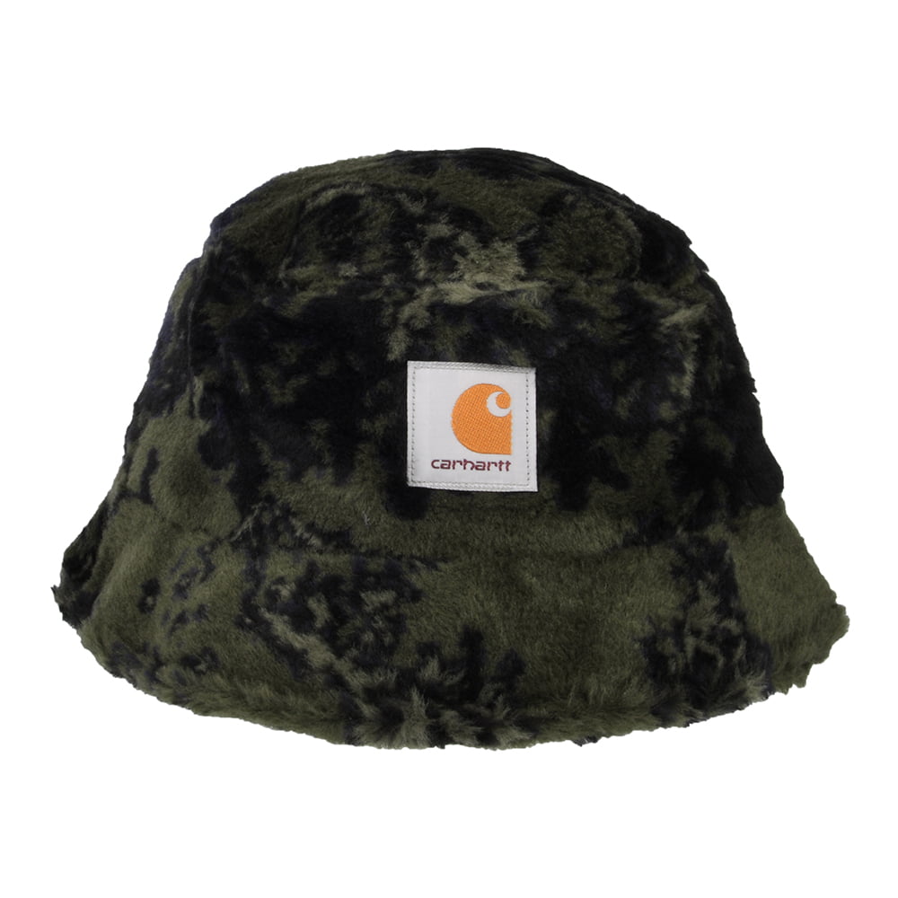 Carhartt WIP High Plains Kunstfell Fischerhut - Zypresse