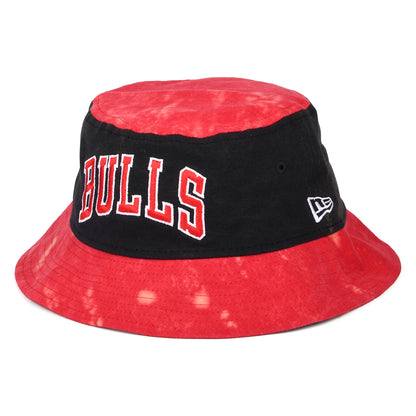 New Era Chicago Bulls Fischerhut - NBA Washed Pack - Rot-Schwarz