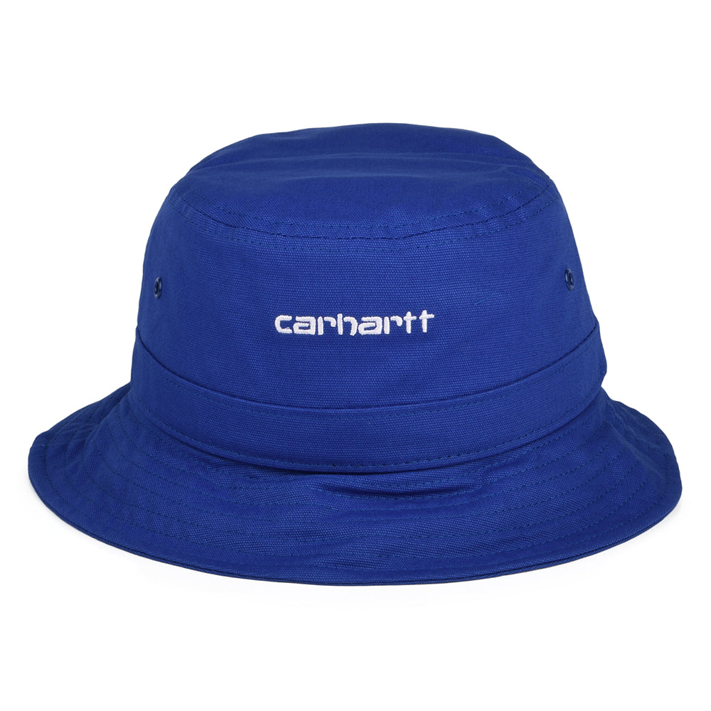 Carhartt WIP Script Fischerhut aus Baumwoll-Canvas - Blau