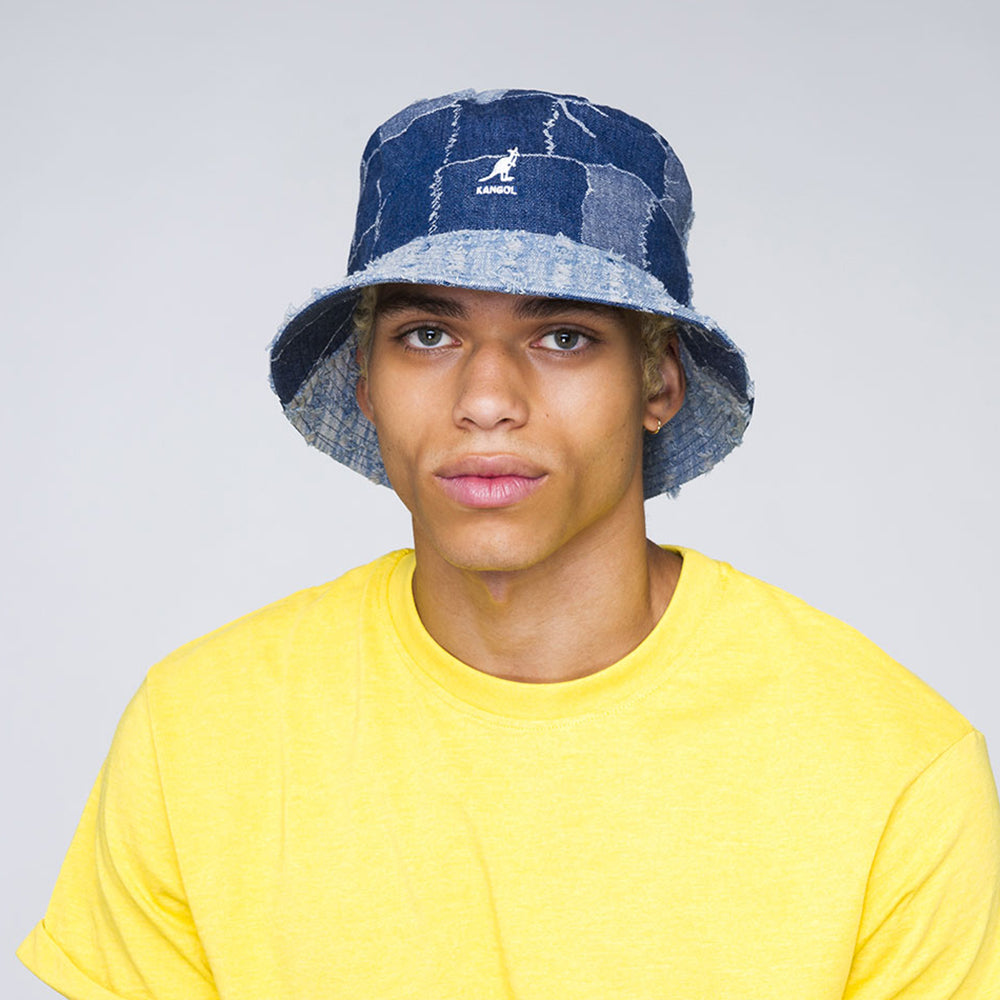 Kangol Denim Mashup Fischerhut - Blau