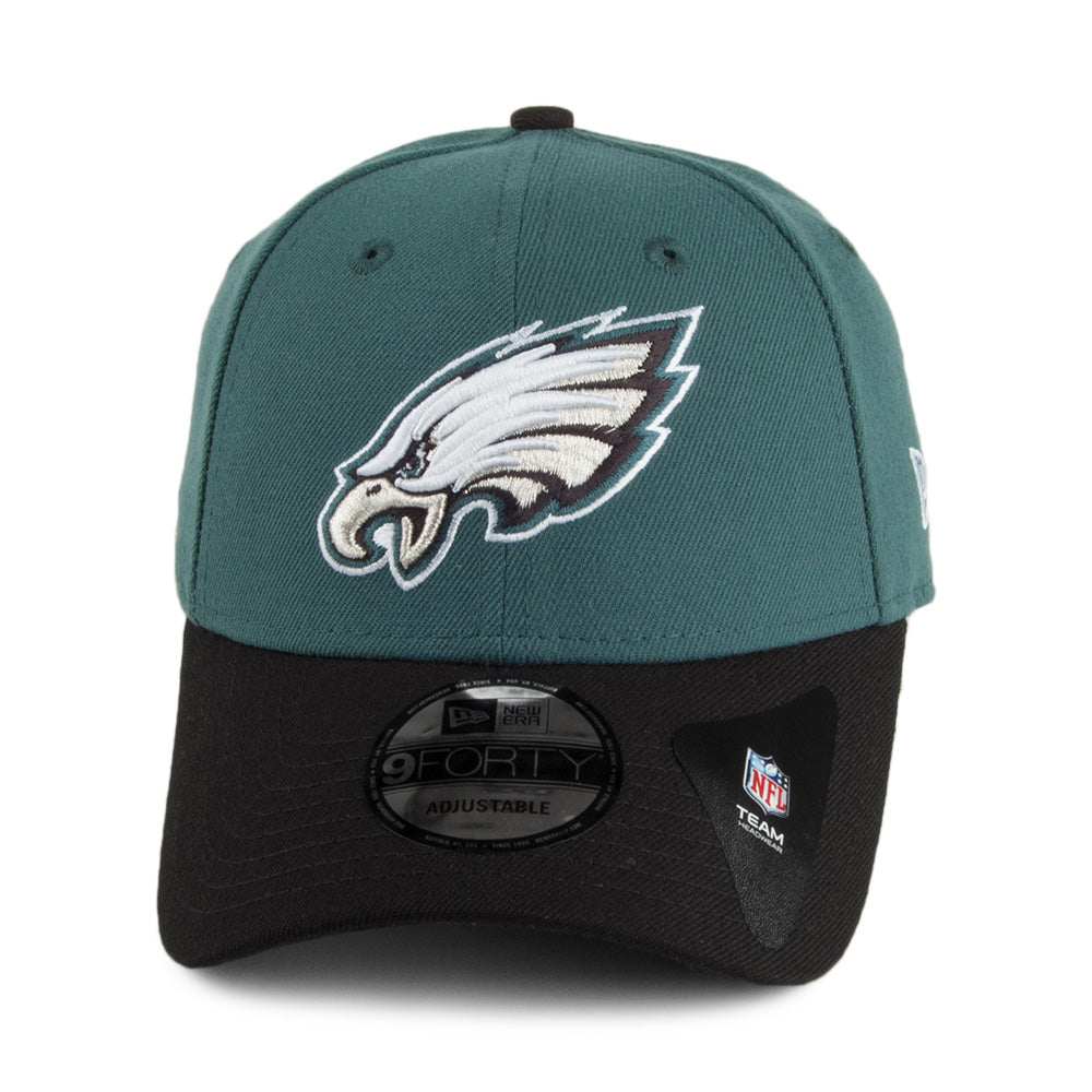 New Era 9FORTY Philadelphia Eagles Baseball Cap - The League - Grün-Schwarz