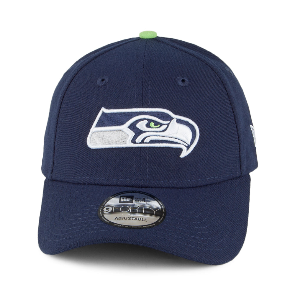 New Era 9FORTY Seattle Seahawks Baseball Cap - NFL The League - Marineblau