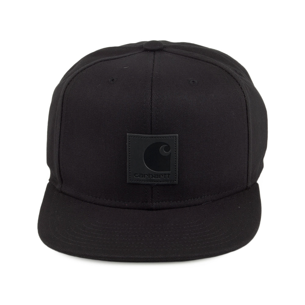 Carhartt WIP Logo Snapback Cap - Schwarz