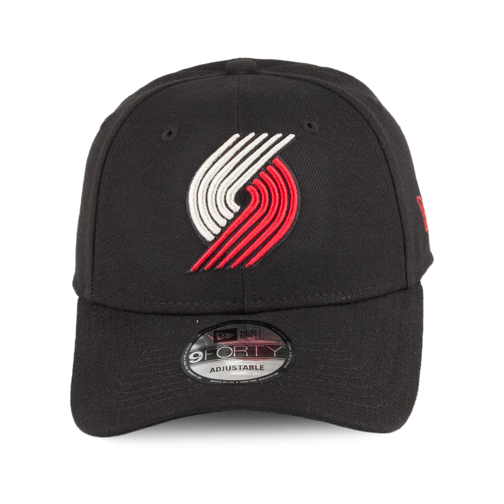 New Era 9FORTY Portland Trail Blazers Baseball Cap - NBA The League - Schwarz