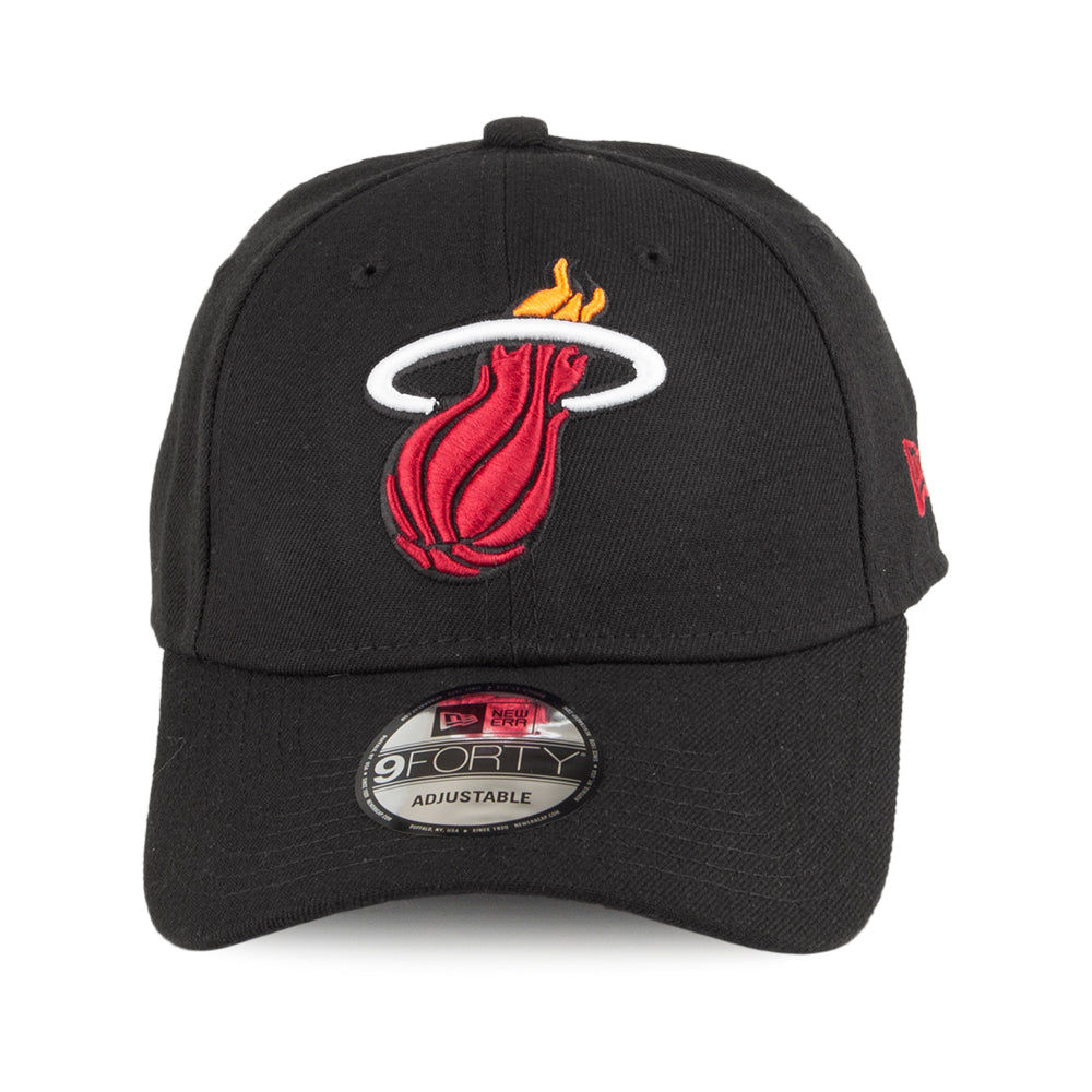 New Era 9FORTY Miami Heat Baseball Cap - NBA The League - Schwarz