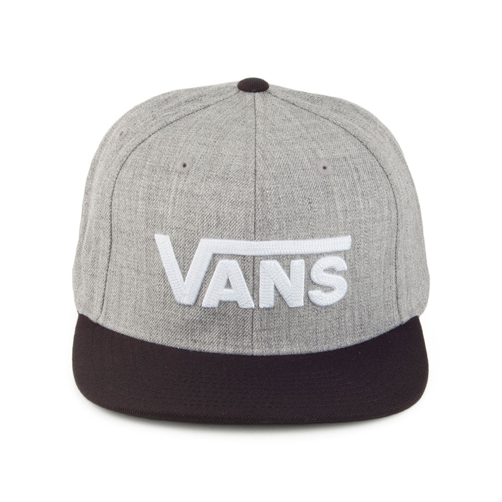 Vans Hats Drop V II Snapback Cap - Grau-Schwarz