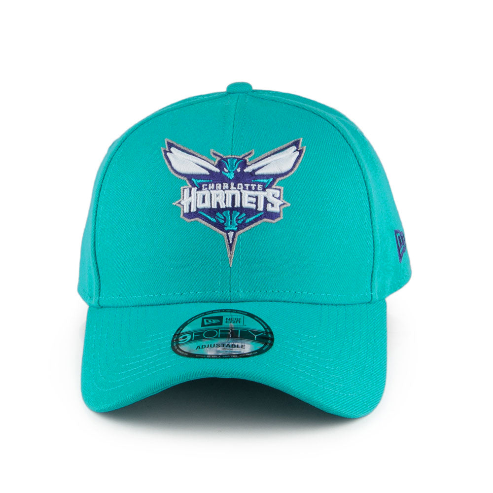 New Era 9FORTY Charlotte Hornets Baseball Cap - NBA The League - Petrol