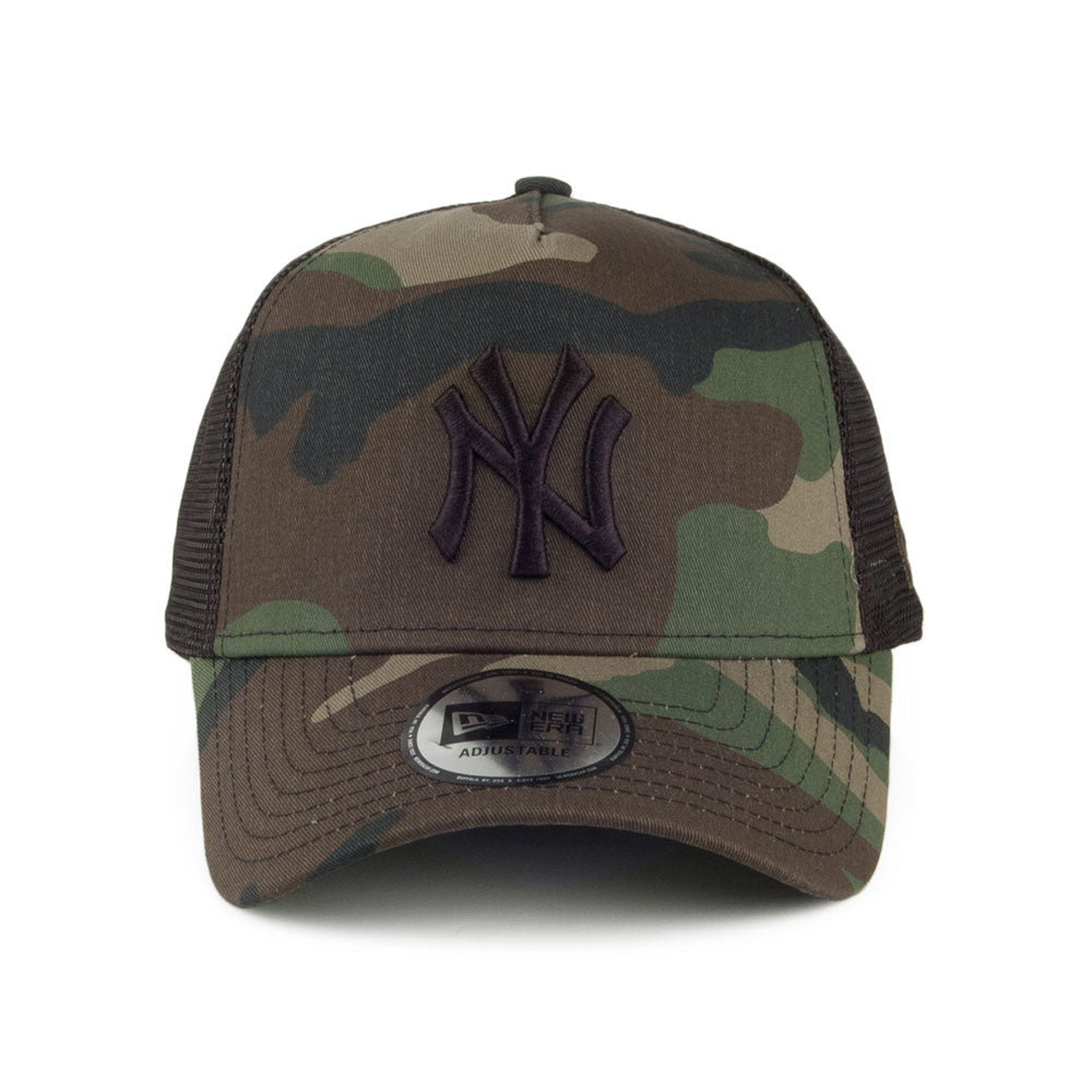 New Era New York Yankees Trucker Cap - Camo Team - Tarnfarben