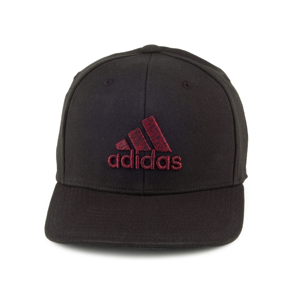 Adidas Heather Logo Baseball Cap - Schwarz