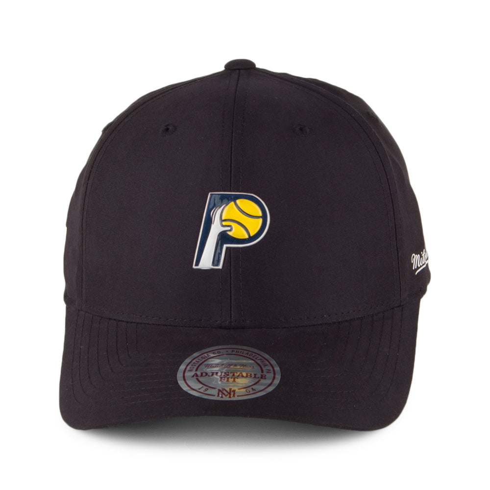 Mitchell & Ness Taped Indiana Pacers Snapback Cap - Schwarz